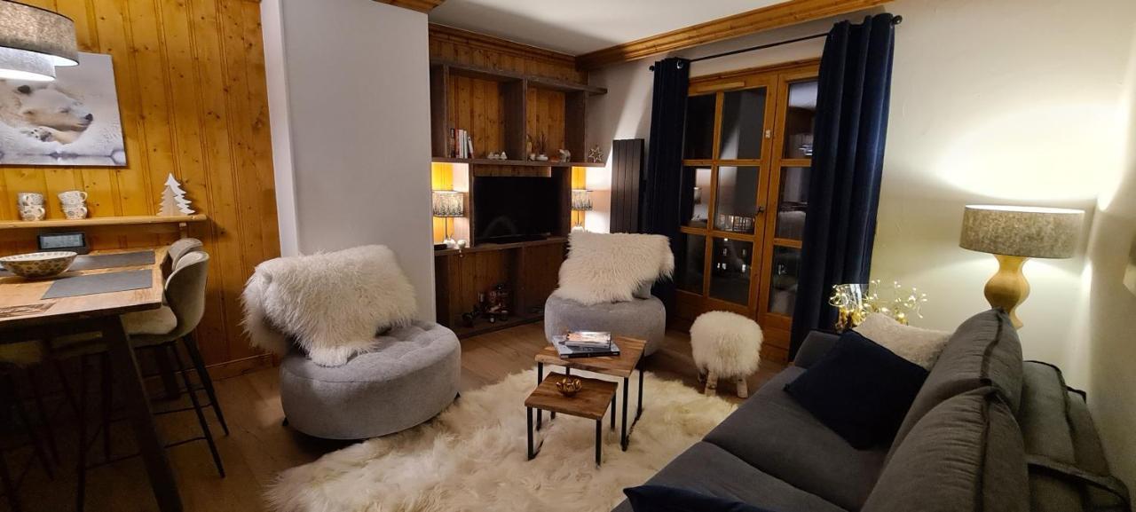 Arc 1950 Appartement De Standing Refuge Du Montagnard, Vue Incroyable Sur Le Montblanc, Skis Aux Pieds Acces Spa Et Piscine Les Arcs  Eksteriør bilde