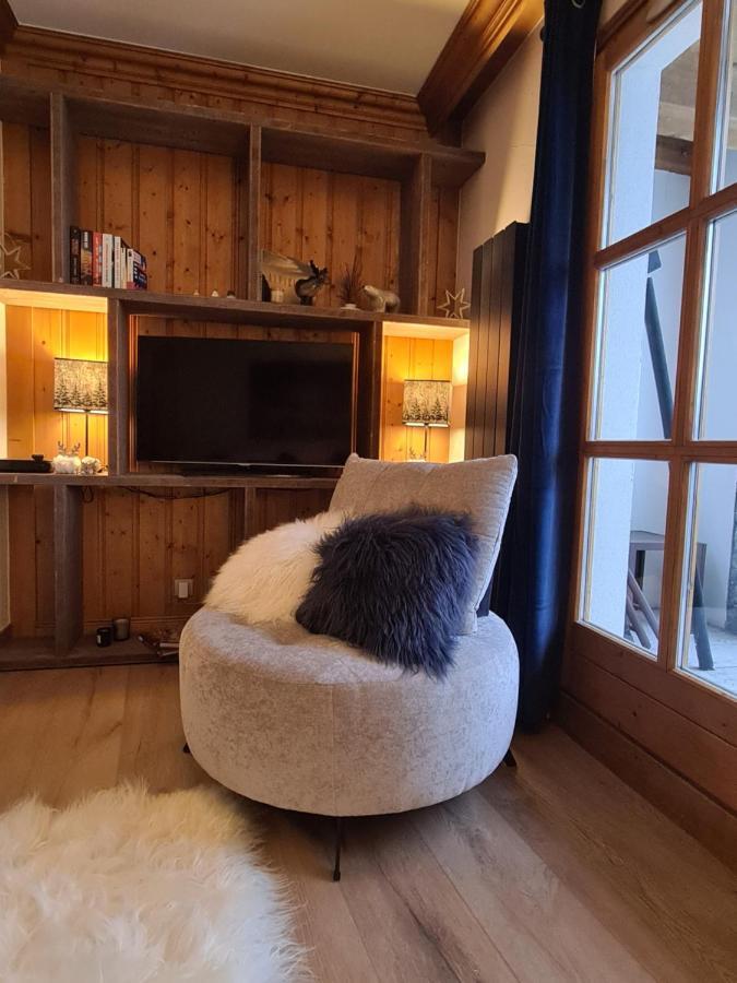 Arc 1950 Appartement De Standing Refuge Du Montagnard, Vue Incroyable Sur Le Montblanc, Skis Aux Pieds Acces Spa Et Piscine Les Arcs  Eksteriør bilde