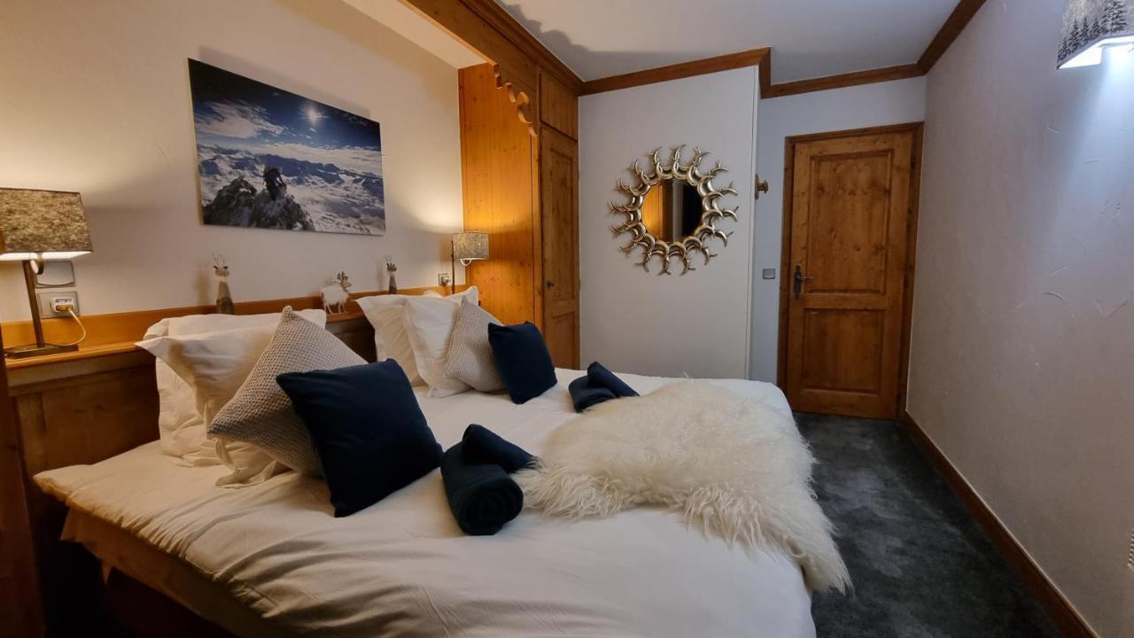 Arc 1950 Appartement De Standing Refuge Du Montagnard, Vue Incroyable Sur Le Montblanc, Skis Aux Pieds Acces Spa Et Piscine Les Arcs  Eksteriør bilde
